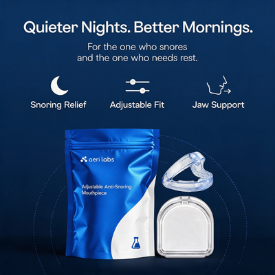 aeri labs® Anti-Snoring Mouthpiece
